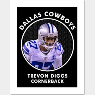 TREVON DIGGS - CB - DALLAS COWBOYS Posters and Art